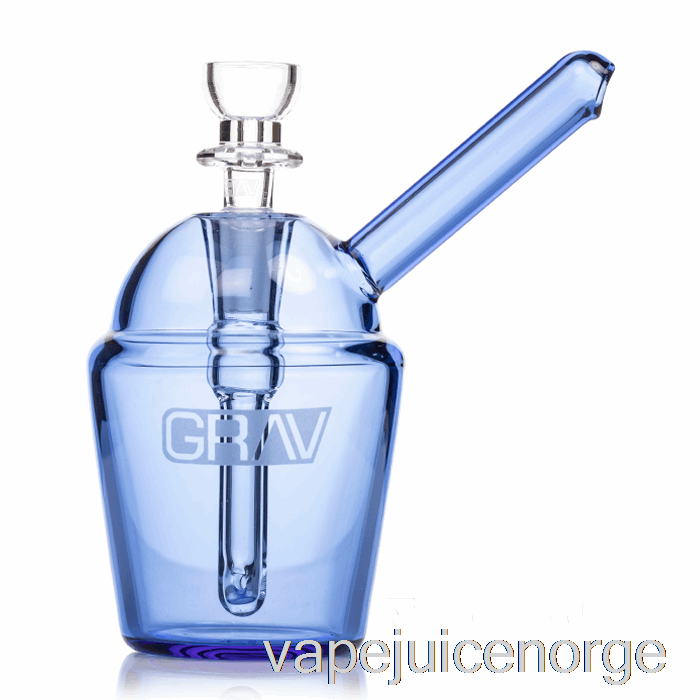 Vape Penn Grav Slush Cup Lomme Bubbler Lys Kobolt